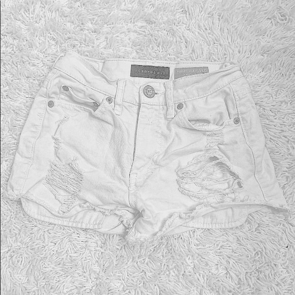 High rise white shorts aero size 00 - Picture 1 of 1